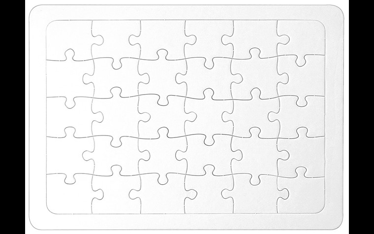 Blanco-Puzzle DINA4 - 30 teilig