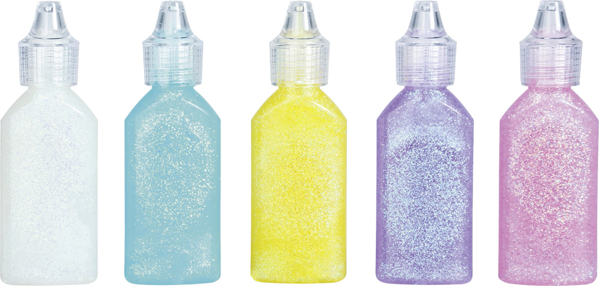 Kit de colle scintillante arc-en-ciel