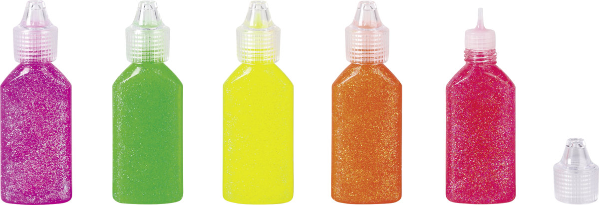 Glitterglue-Set Neon