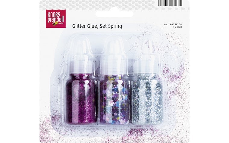 Glitterglue-Set Spring