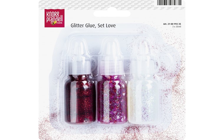 Kit de colle scintillante Amour