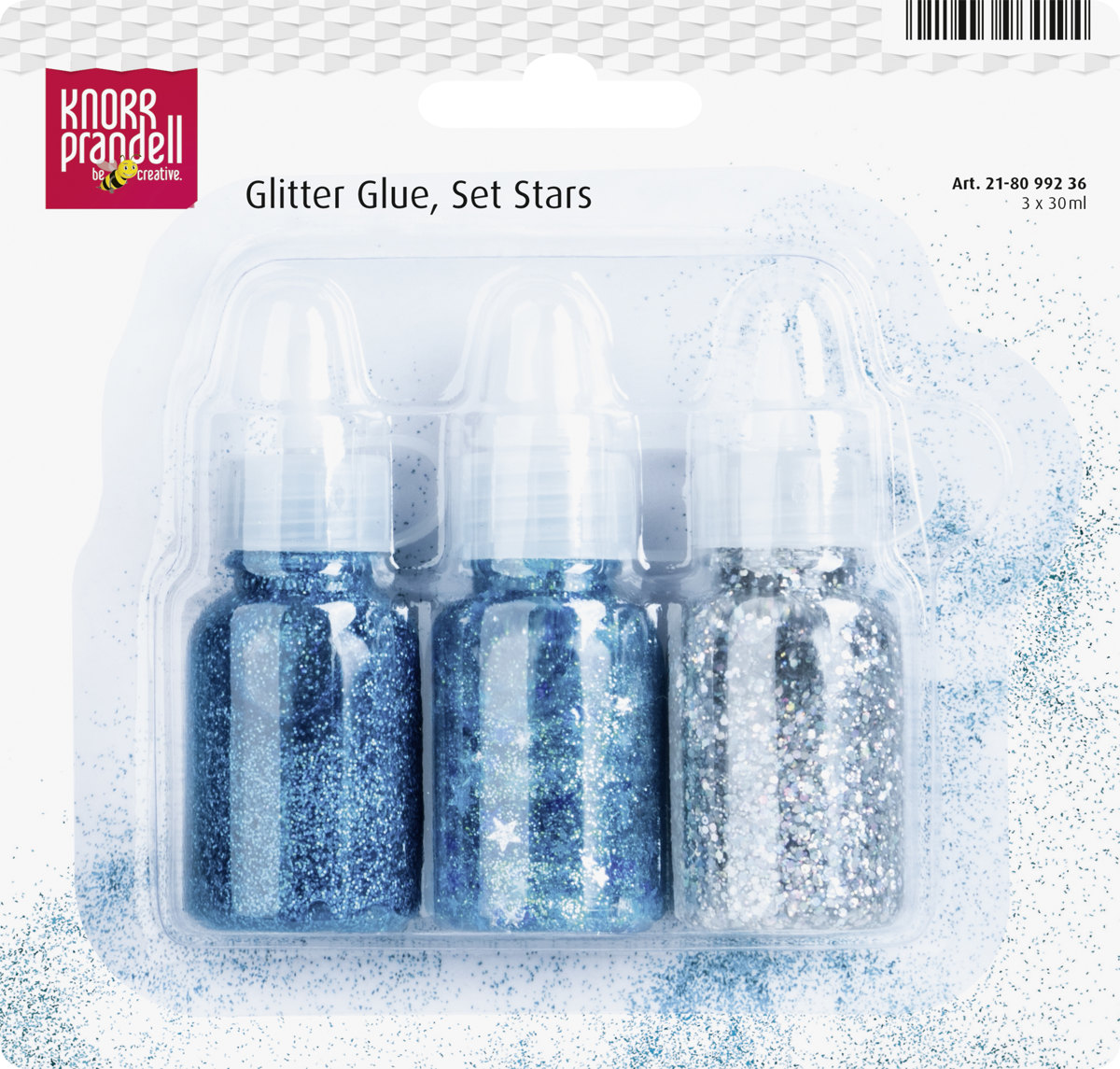 Glitterglue-Set Stars