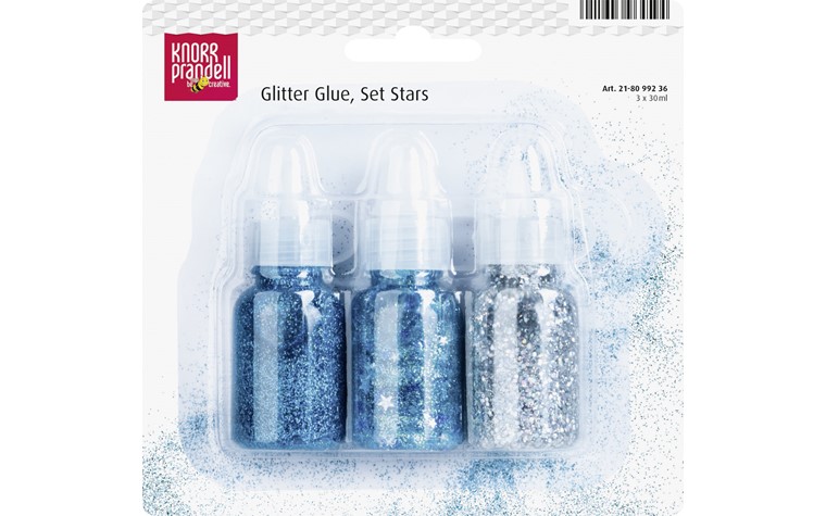 Kit de colle scintillante étoiles