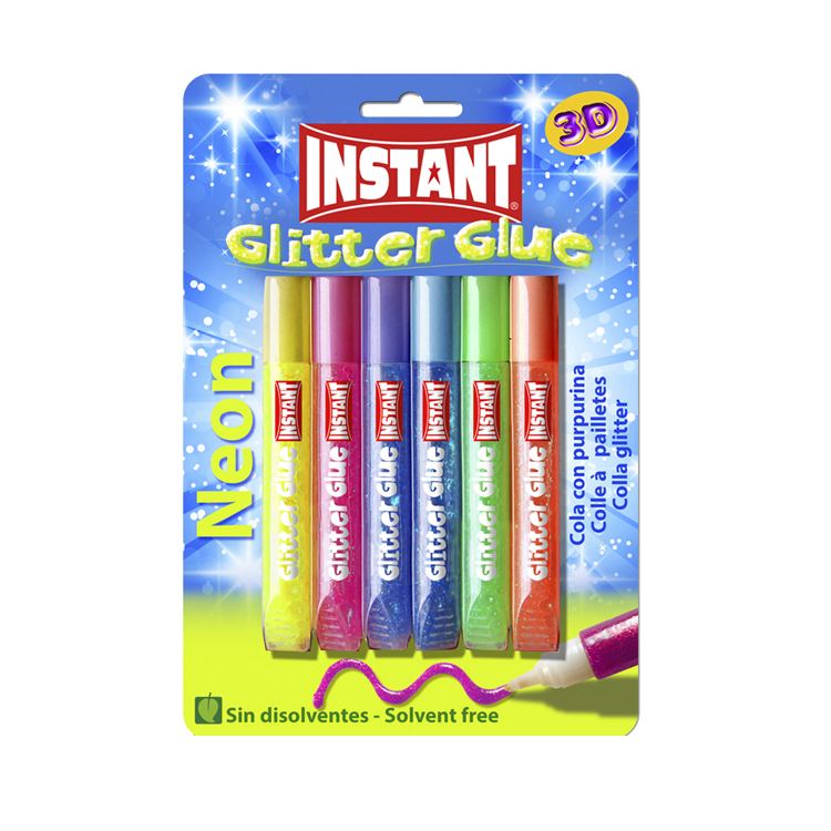 Glitzerkleber Neon-Stift