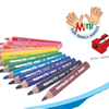 Jumbo Crayons de couleurs 10 pcs