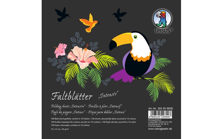 Block of folding sheets 65g /m2A4 - 100BL