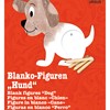 Blanco figuurtjesn 350gr 19,5x20,5cm- hond