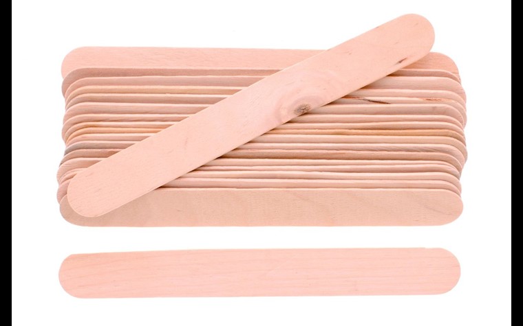 Wooden craft sticks 1,7x15x0,2cm 20 pcs
