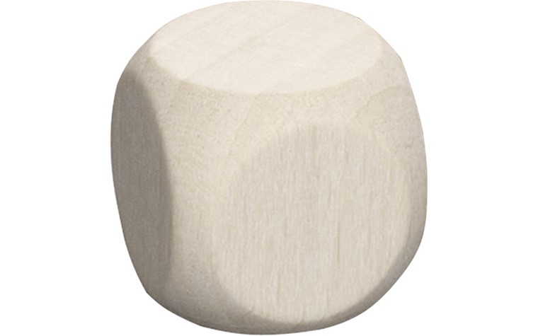 Wooden cubes 25mm3 pieces