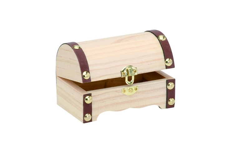 Treasure chest 11,5x7,5x7,5cm