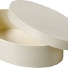 Spanschachtel Oval 55x83x30mm