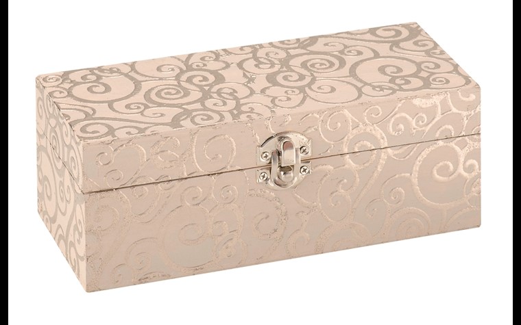 Rectangular wooden box 8x5,5x4,5cm
