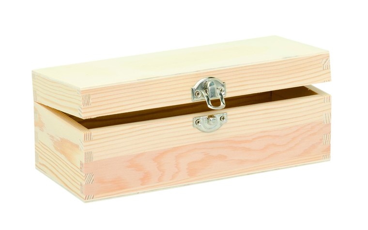 Boîte en bois Rectangulaire 20x8,5x7,5cm