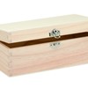 Boîte en bois rectangulaire 23x11x9cm