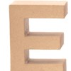 Lettres en carton E 17,5x5,5cm