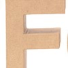 Cardboard letters F 17,5x5,5cm