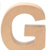 Lettres en carton G 17,5x5,5cm