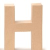 Cardboard letters H 17,5x5,5cm