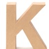 Cardboard letters K 17,5x5,5cm
