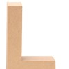Cardboard letters L 17,5x5,5cm