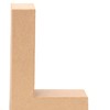 Lettres en carton L 17,5x5,5cm
