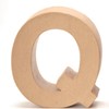 Cardboard letters Q 17,5x5,5cm