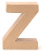 cardboard letters Z 17,5x5,5cm