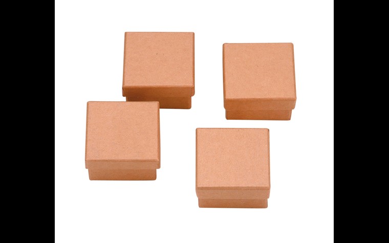 Boîte cube 6x6x3,5cm 4 pcs