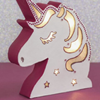 Paper-maché illuminated Unicorn