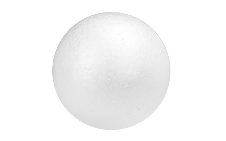 Boule en polystyrène 15 cm