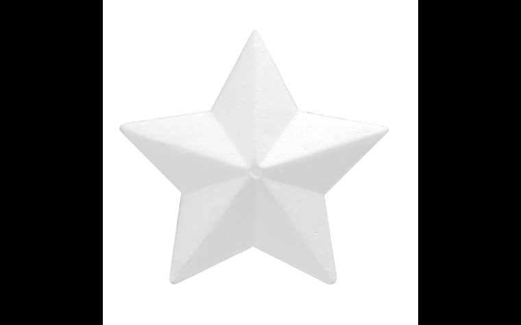 Étoiles en polystyrène 20cm