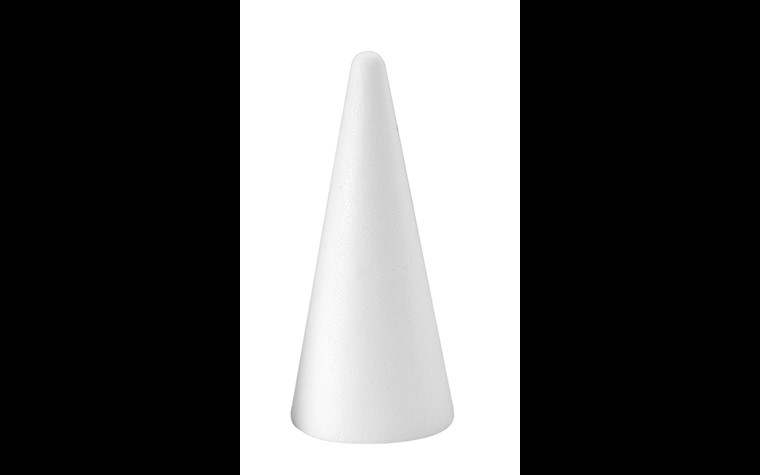 Styrofoam cone 20cm