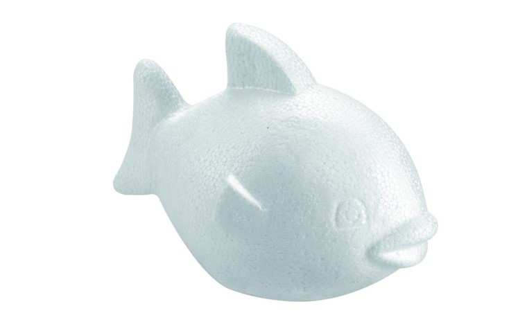 Styrofoam fish 13cm