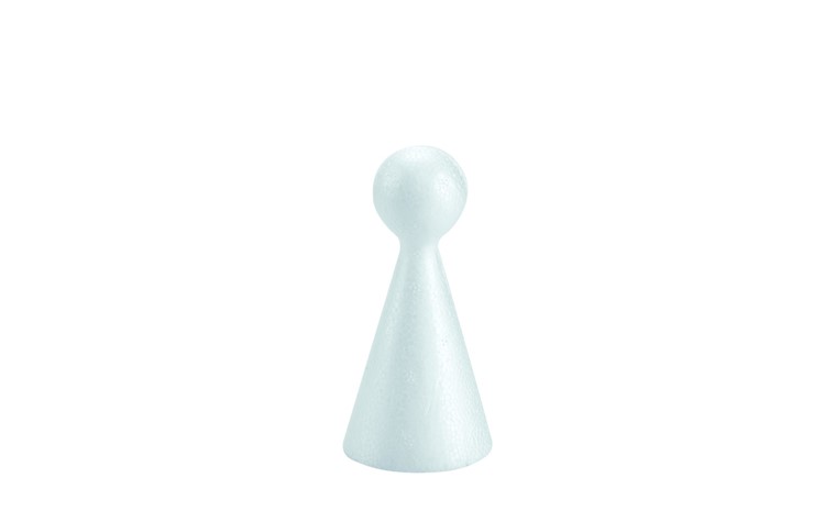 Styrofoam cone 10cm