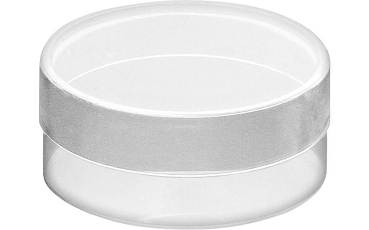 Boîte acrylique Hauteur 1,5cm ø 4cm Rond