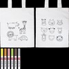 Craft Set - Drawing on Fabric - Kids bag Animals