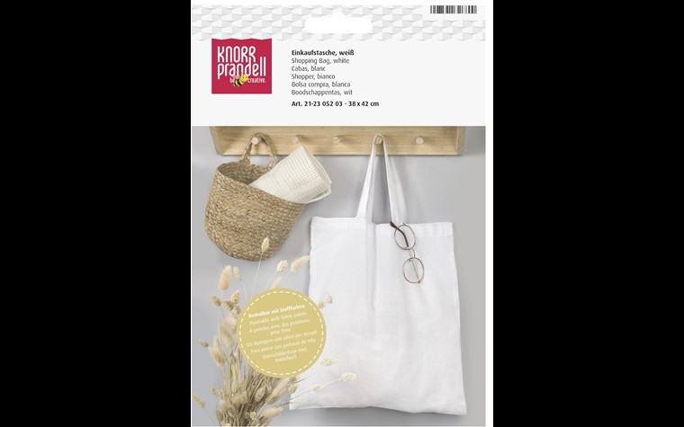 Shopping bag, with short handles