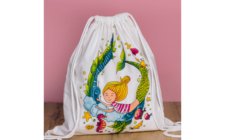 Children's bags Mermaid, white