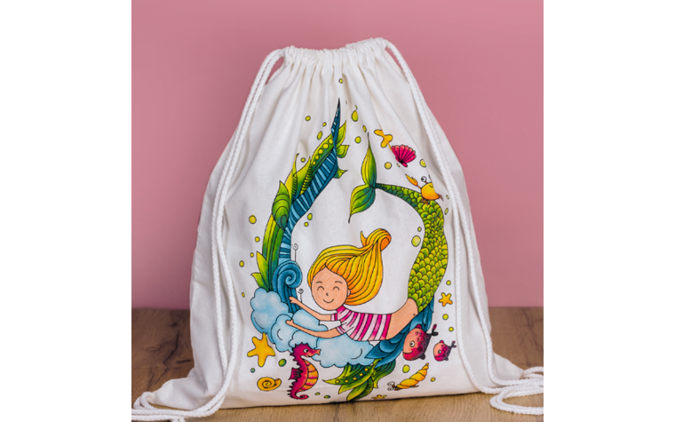 Children's bags Mermaid, white
