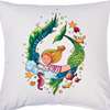 Mermaid cushion, white