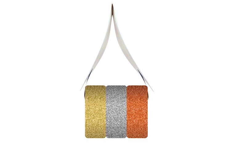 Ruban à paillettes 3er-set 15mmx5m