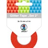 Ruban à paillettes set de 3 pièces 15mmx5m