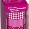 Deco Tapes Colour 5mx15mm 4 rouleaux
