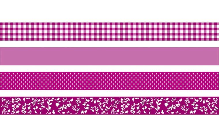 Deco Tapes Colour Tape 5mx15mm 4 rolls