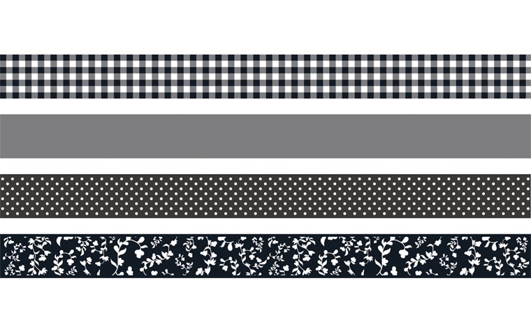 Deco Tapes Colour 5mx15mm 4 rouleaux