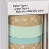 Ruban adhésif Deco Tapes Colour 5mx15mm 4 rouleaux