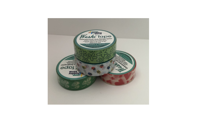 Washi-Tape 15mmx10ml Cloverleaf