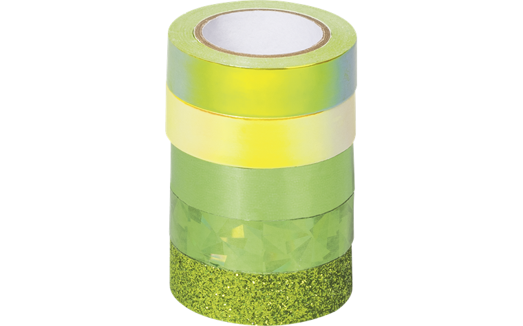 Ruban adhésif Deco Tape Effect set 5 pcs