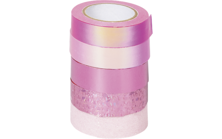 Ruban adhésif Deco Tape Effect set 5 pcs
