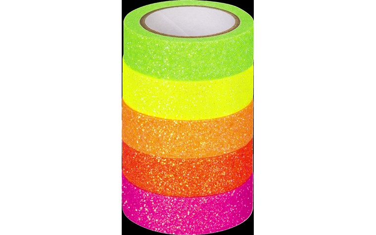 Ruban adhésif Deco Tapes Arc-en-ciel Néon